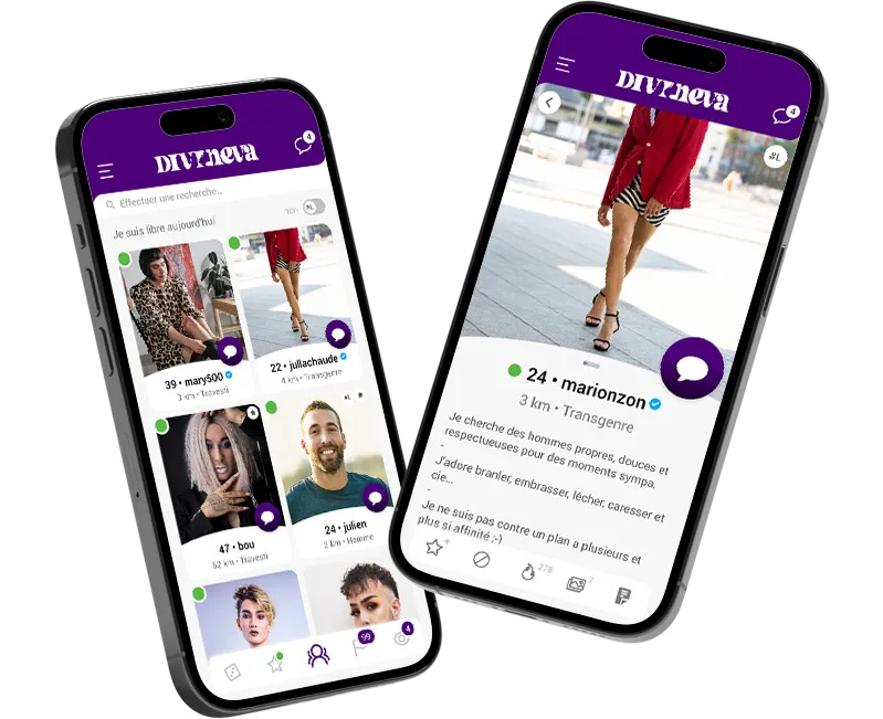 Divineva sur mobile